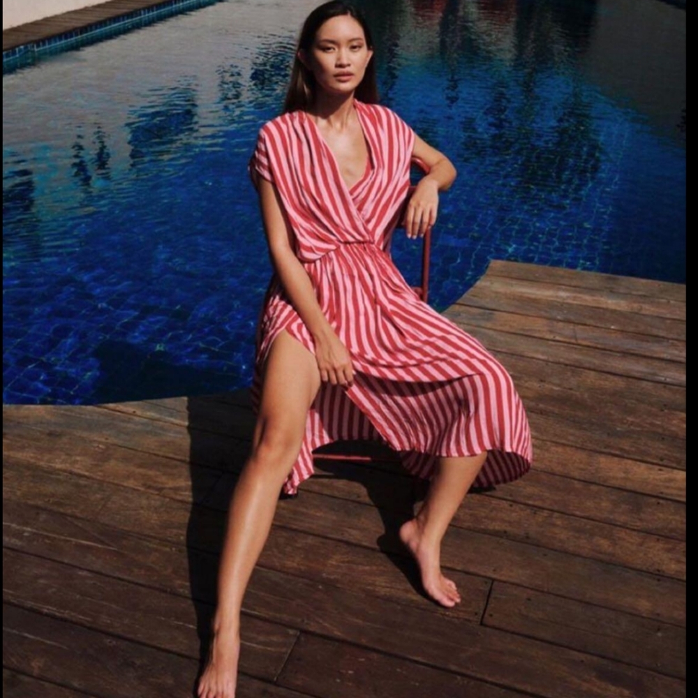ISO State of Georgia The Point Dress in Whippy Pink - Picture 11 of 13